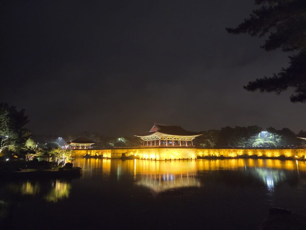 동궁과월지의 야경